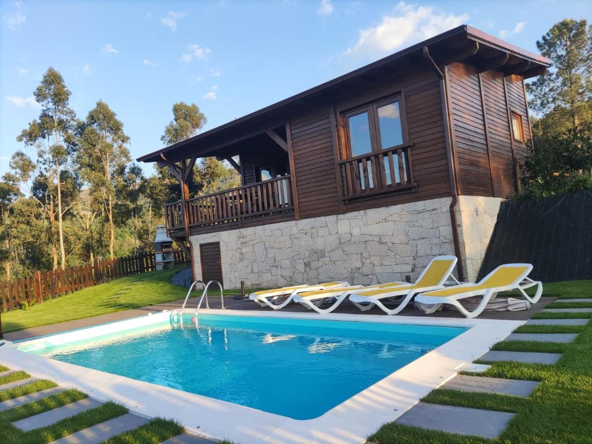 Quinta Da Resteva-Chale Do Rio Vieira do Minho Exterior photo